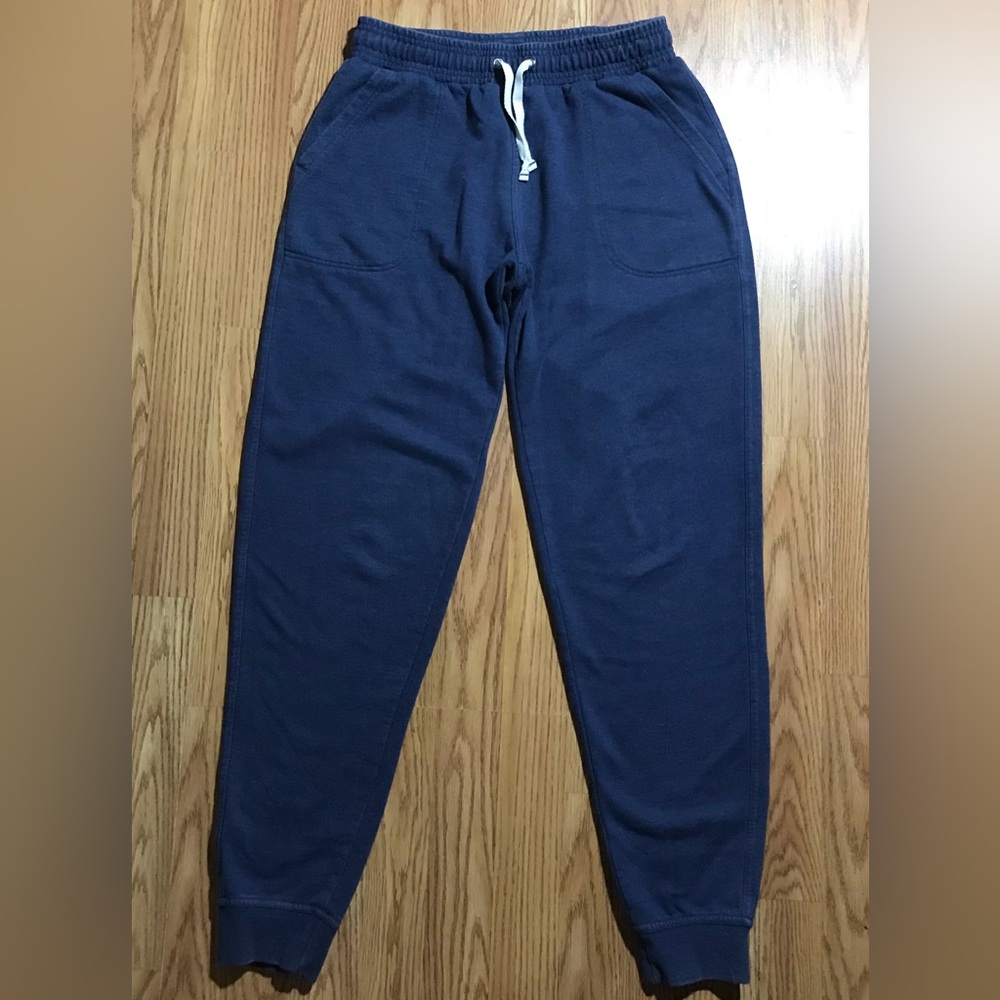 Pendleton Vintage 90s Small Tapered Leg Sweatpants Blue Fleece